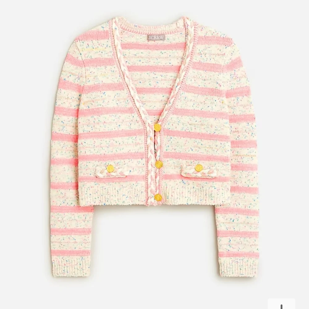 J Crew Space Dyed Sweater Lady Jacket BZ503 NWT Small